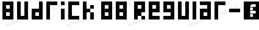 Budrick BB Regular字体转换
